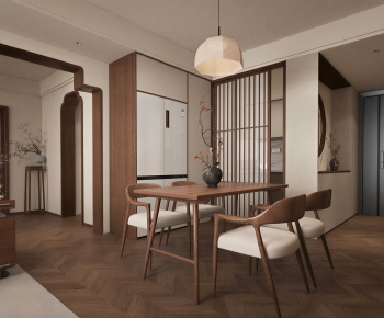 New Chinese Style Dining Room-ID:808629046