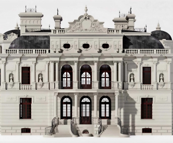 European Style Detached Villa-ID:841988091