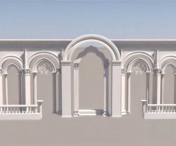 New Classical Style Building Component-ID:223121883