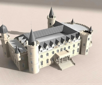European Style Building Appearance-ID:657723904
