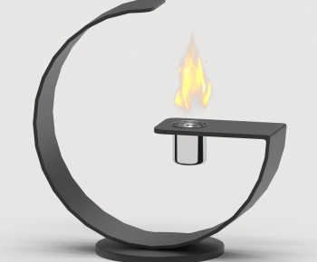 Modern Electronic Fireplace-ID:192946917