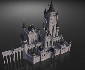 European Style Building Appearance-ID:401879073