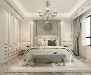 American Style Bedroom-ID:584182984