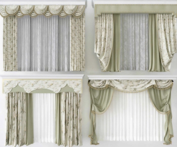 Simple European Style The Curtain-ID:449242127