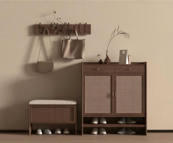 Wabi-sabi Style Shoe Cabinet-ID:677514087