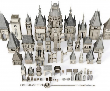 European Style Building Component-ID:485541118