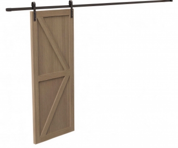 Industrial Style Sliding Door-ID:270621063