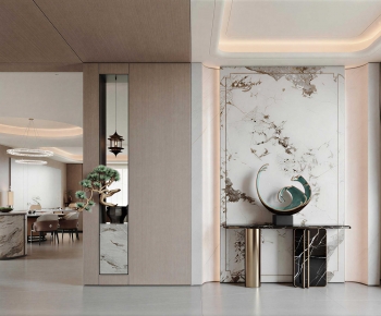 New Chinese Style Hallway-ID:862528099