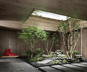 New Chinese Style Courtyard/landscape-ID:842192899