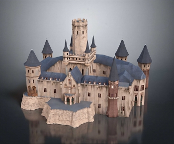 European Style Building Appearance-ID:411710985
