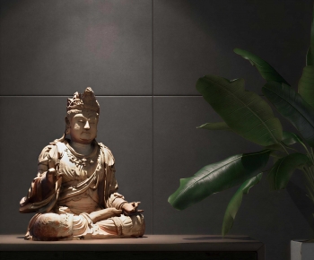 New Chinese Style Sculpture-ID:837030896