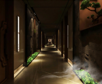 New Chinese Style Corridor-ID:102350783