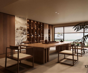 New Chinese Style Tea House-ID:395406966
