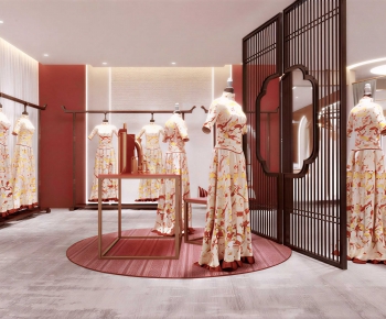 New Chinese Style Exhibition Hall-ID:894484047