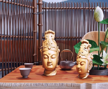 New Chinese Style Sculpture-ID:429655084