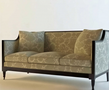 New Chinese Style Three-seat Sofa-ID:710227976