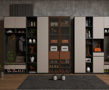 Modern Shoe Cabinet-ID:410770895