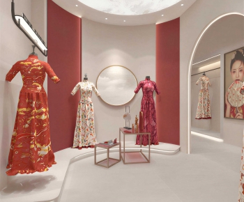 New Chinese Style Exhibition Hall-ID:464081056