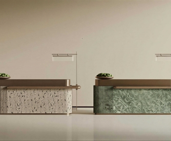 Modern Reception Desk-ID:694225077
