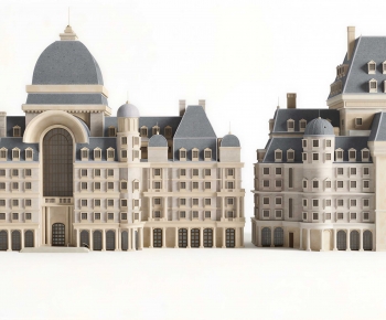 European Style Building Appearance-ID:115580082