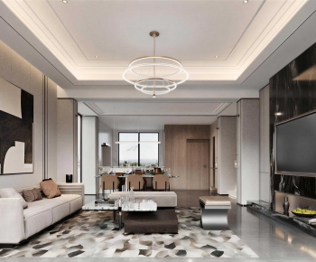 Modern A Living Room-ID:717345006