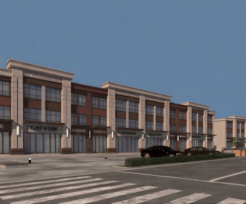 New Classical Style Appearance Of Commercial Building-ID:203485013