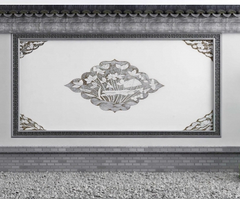 New Chinese Style Landscape Wall-ID:795207026