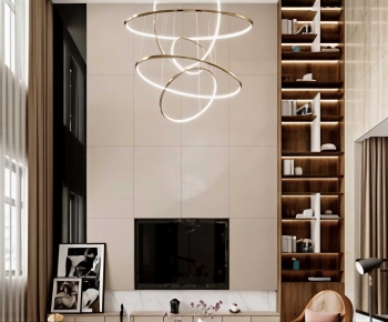 Modern A Living Room-ID:297276975