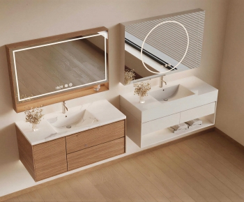 Modern Bathroom Cabinet-ID:357007984