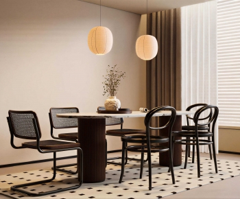 Retro Style Dining Room-ID:285248042