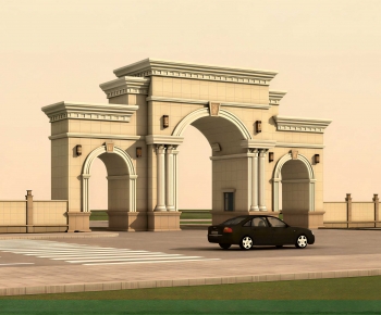 European Style Facade Element-ID:490142115