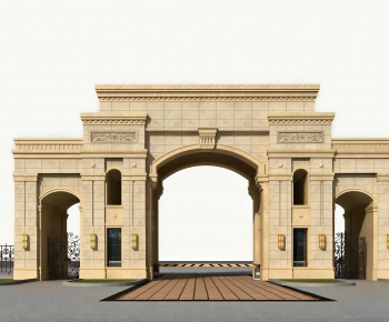 New Classical Style Facade Element-ID:575325977