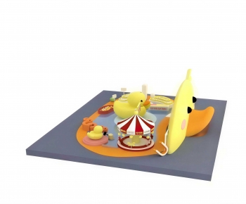 Modern Equipment For Children-ID:348434932
