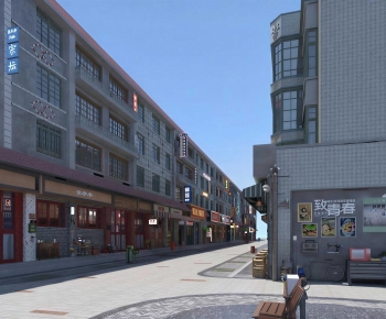 Modern Commercial Street-ID:326893098