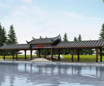 Chinese Style Pavilion-ID:414627085