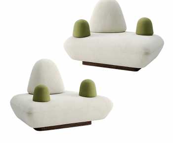 Modern Single Sofa-ID:433159117