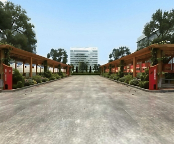 Modern Park Landscape-ID:954066047
