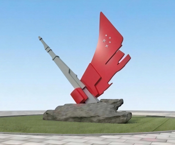 Modern Sculpture Sketch-ID:343279828