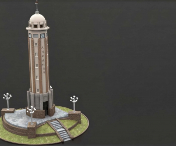 Chinese Style Building Component-ID:134360073
