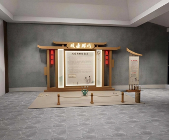 New Chinese Style Exhibition Hall-ID:940083034