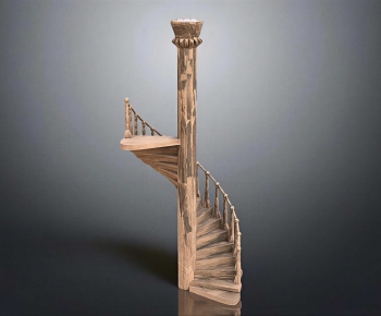 Retro Style Staircase-ID:506195078