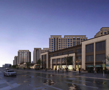 New Classical Style Commercial Street-ID:912386897