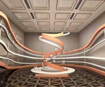 Modern Exhibition Hall-ID:972465045