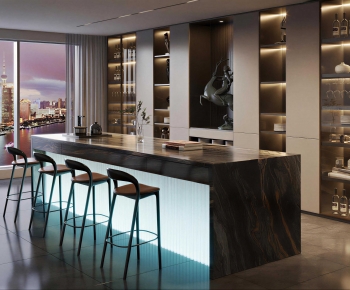 Modern Dining Room-ID:444787981