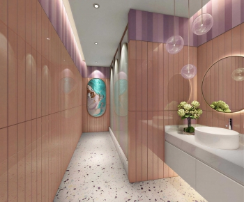 Modern Public Toilet-ID:512141945