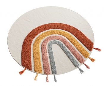 Modern Circular Carpet-ID:231944089