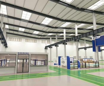 Modern Factory Floor/warehouse-ID:473510039