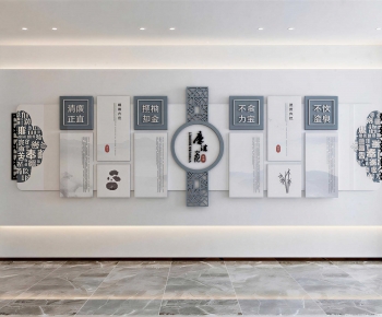 New Chinese Style Culture Wall-ID:475450041