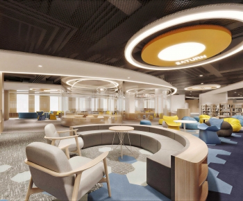 Modern Office Rest Area-ID:746901048