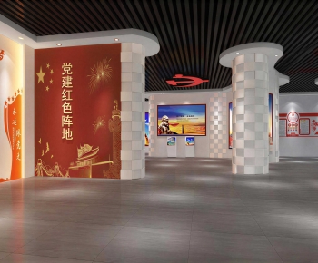 Modern Exhibition Hall-ID:564800984